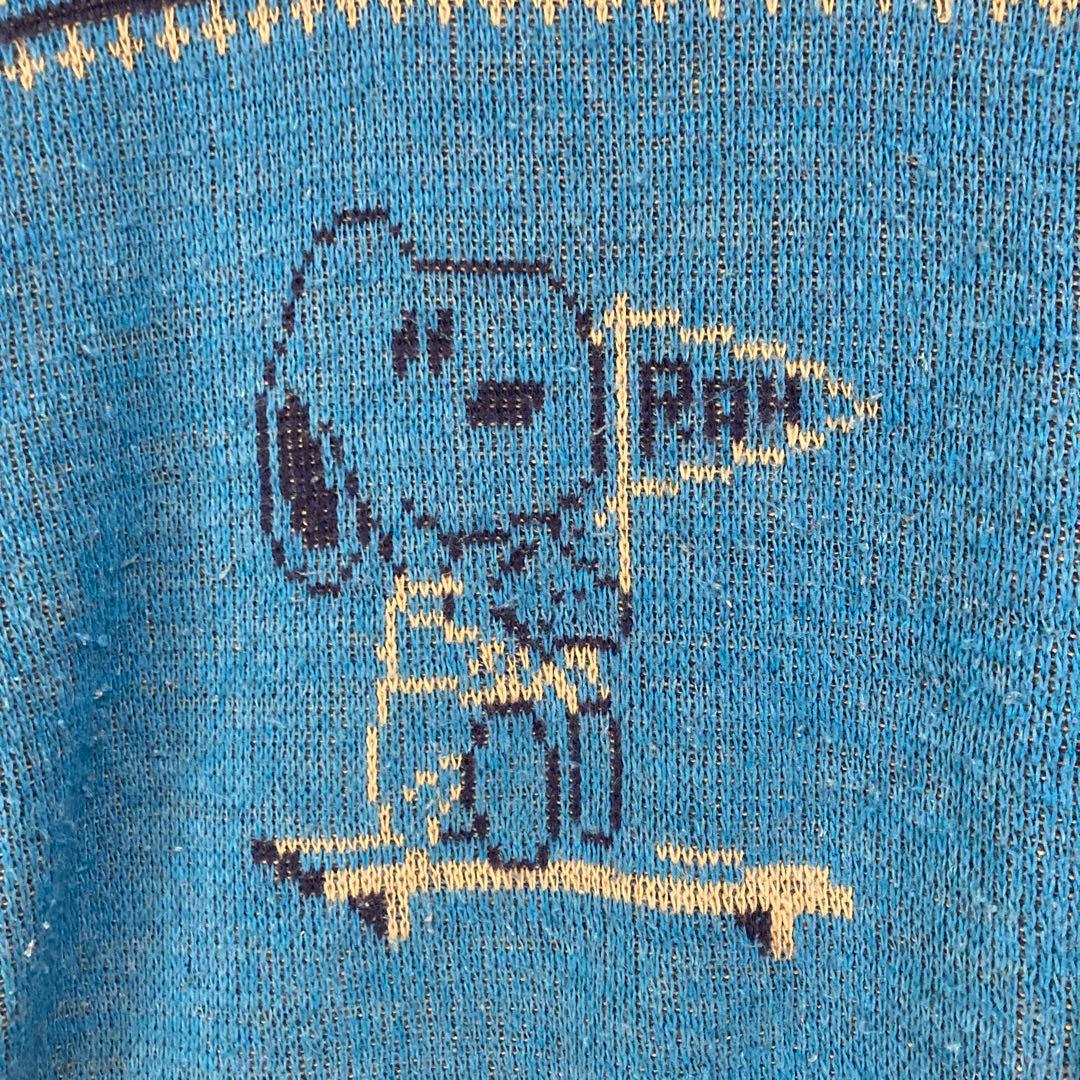 vintage 70s arrow snoopy sweater eq - メルカリ