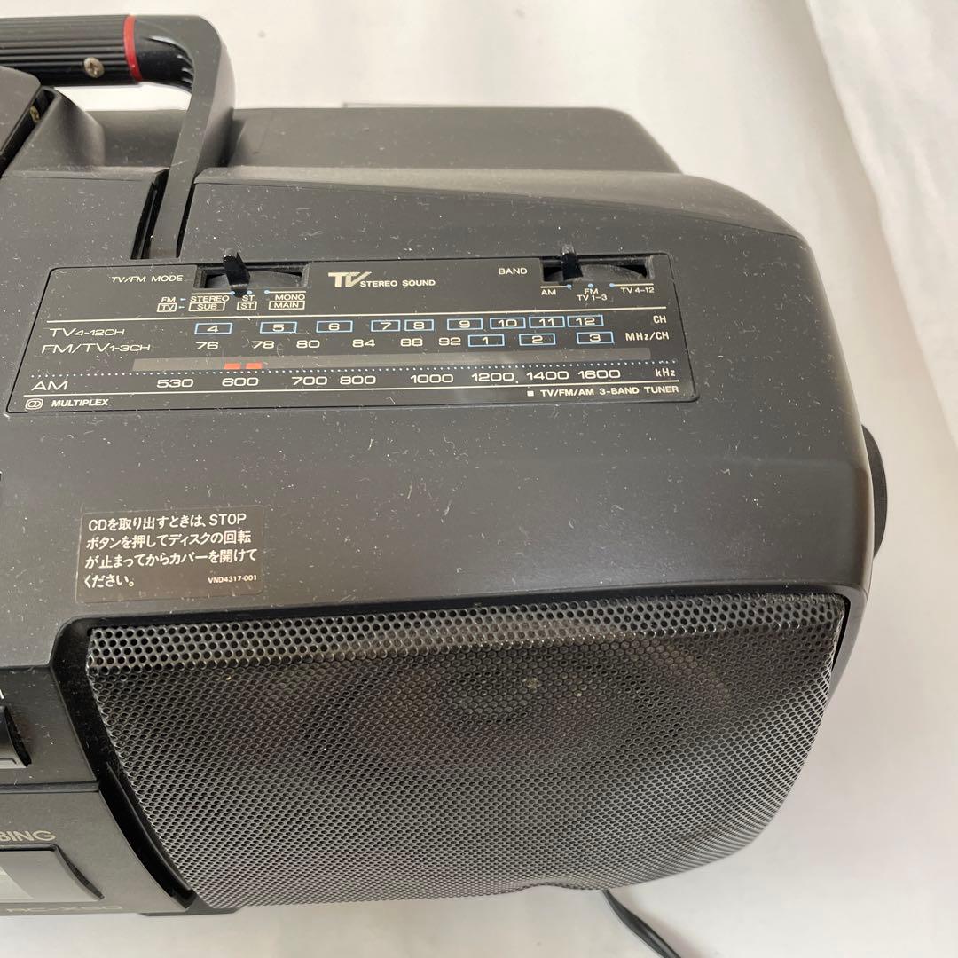 Victor CDダブルラジカセ RC-X50 G-HORN EX ダビングOK - メルカリ