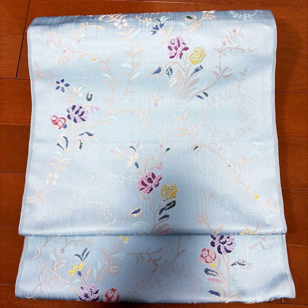 最終価格‼️早いもの勝ち‼️新品未仕立て品 帯屋捨松9寸名古屋帯