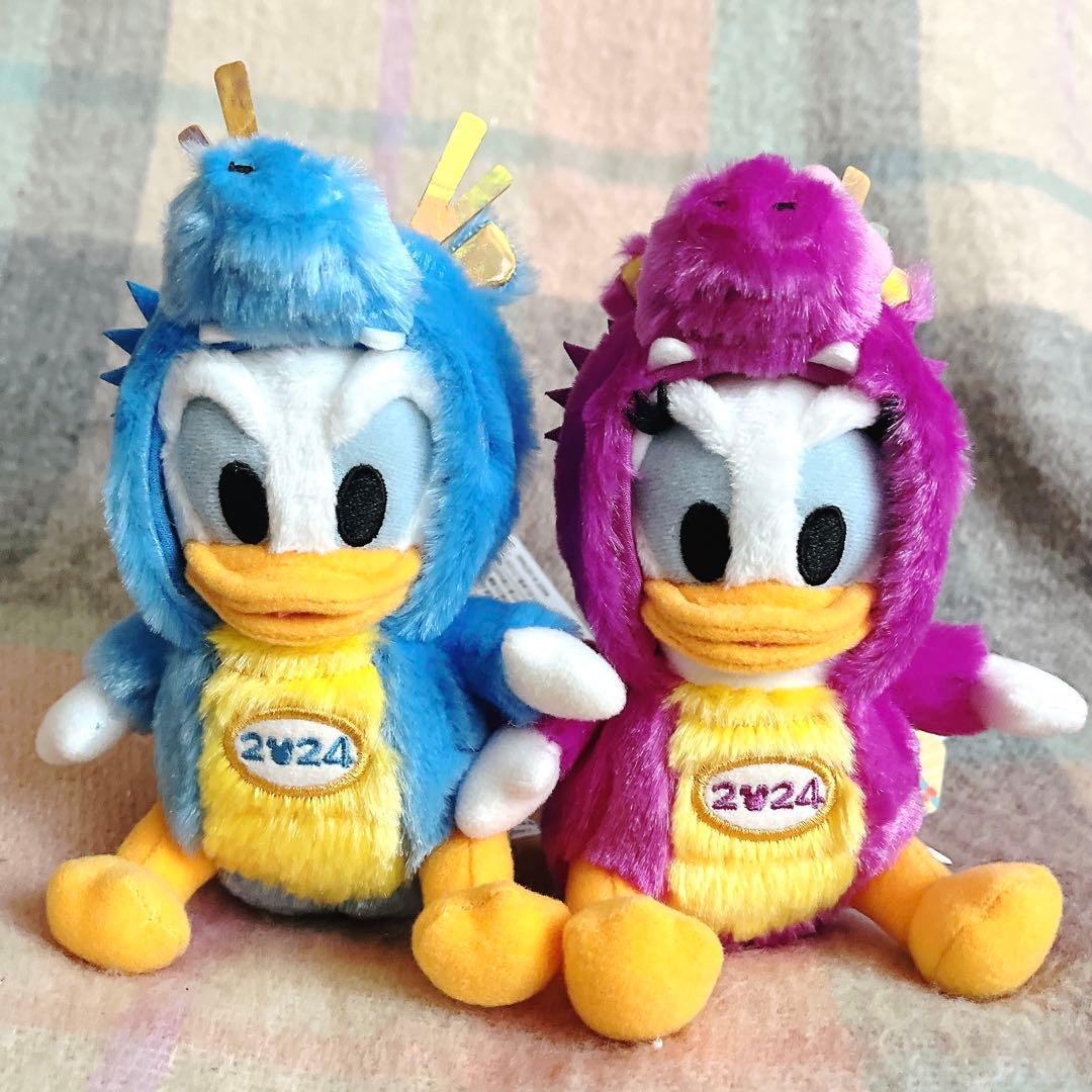 東京ディズニーリゾート 2024干支 辰年 ぬいぐるみバッジ ドナルド