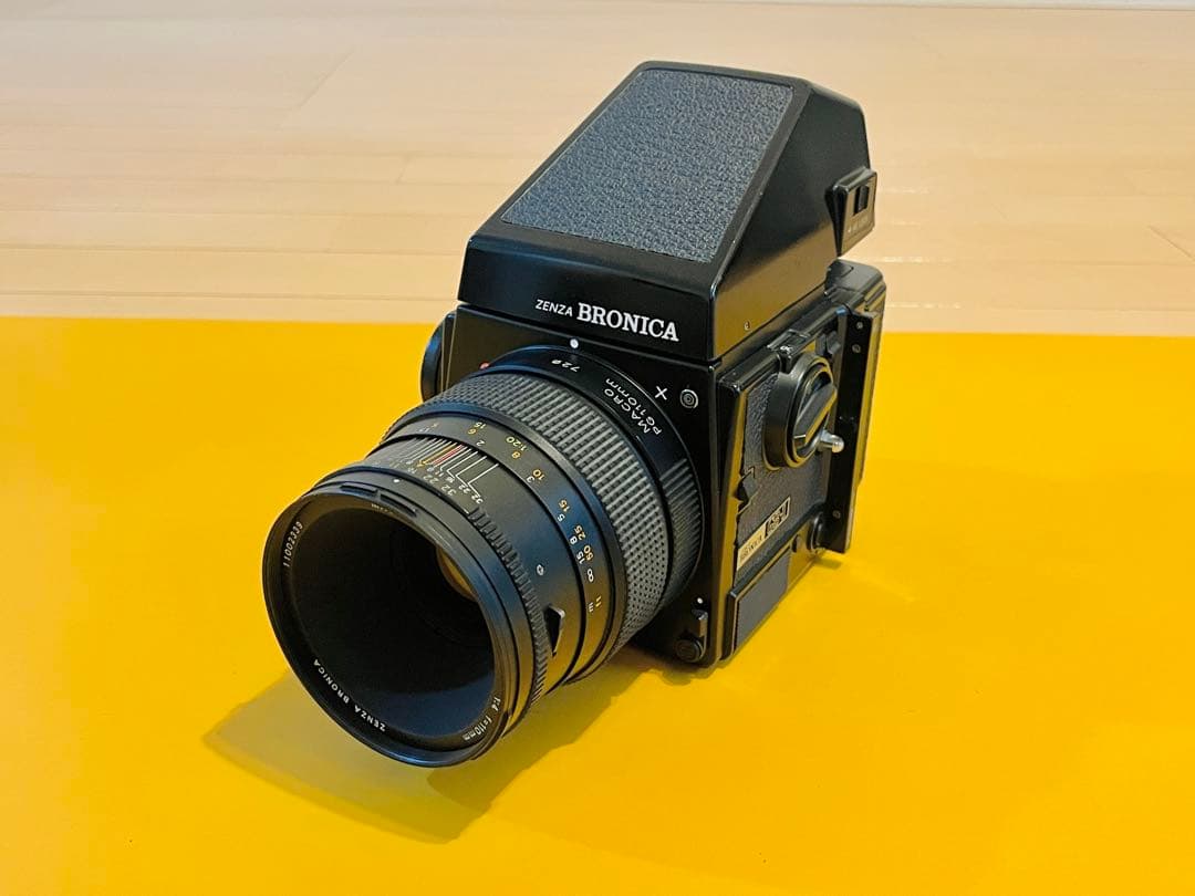 BRONICA ブロニカ GS-1 レンズ4本 バック3個 グリップ ポラセットの