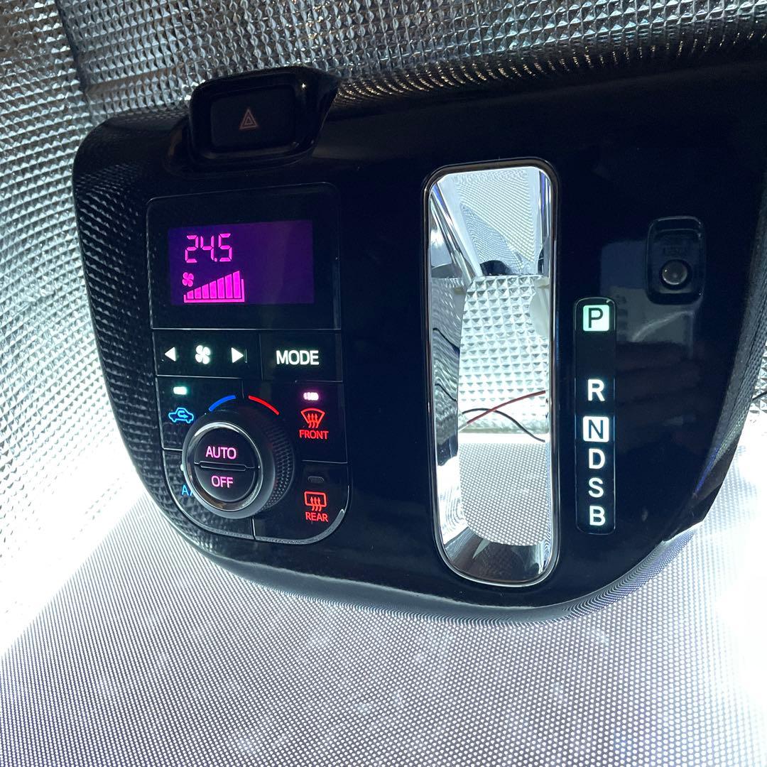 ムーブ　キャンバス　LED交換済み 完成品 エアコン パネル スイッチ ダイハツ 純正 ムーヴキャンバス 《 LA800S 》 エアコンスイッチパネル