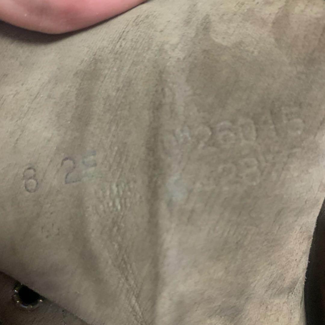 旧縦羽タグ カカトOK ヌバック 2877 RED WING レッドウィング 茶