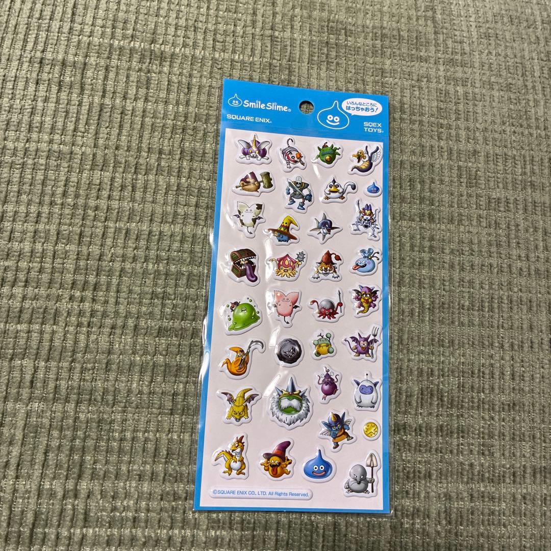 ドラゴンクエスト キャラクターシール 5シートセット ぷくっと