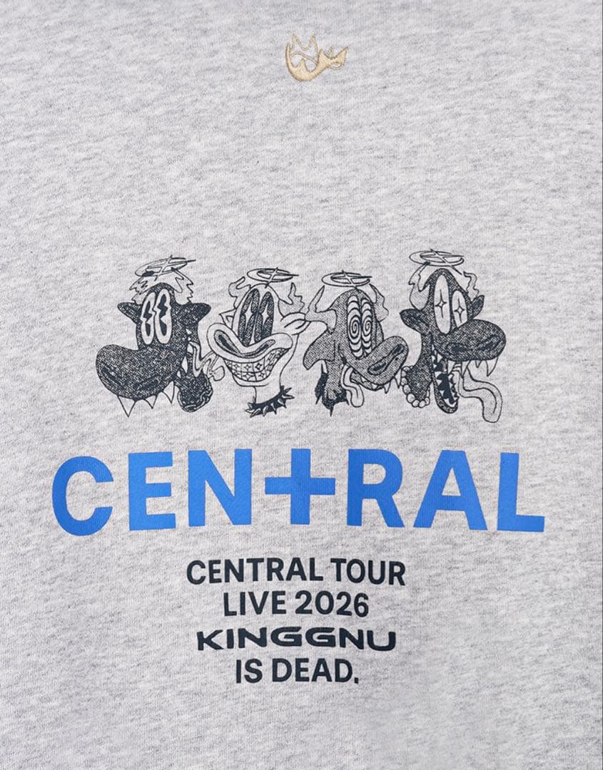 KING GNU CEN+RAL TOUR/KG IS DEAD HOODIE - メルカリ