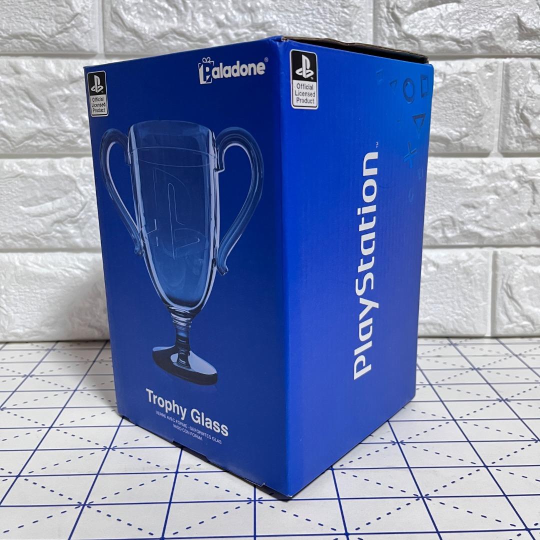 PlayStation プレステ トロフィー型グラス PS 実績 新品未使用 - メルカリ