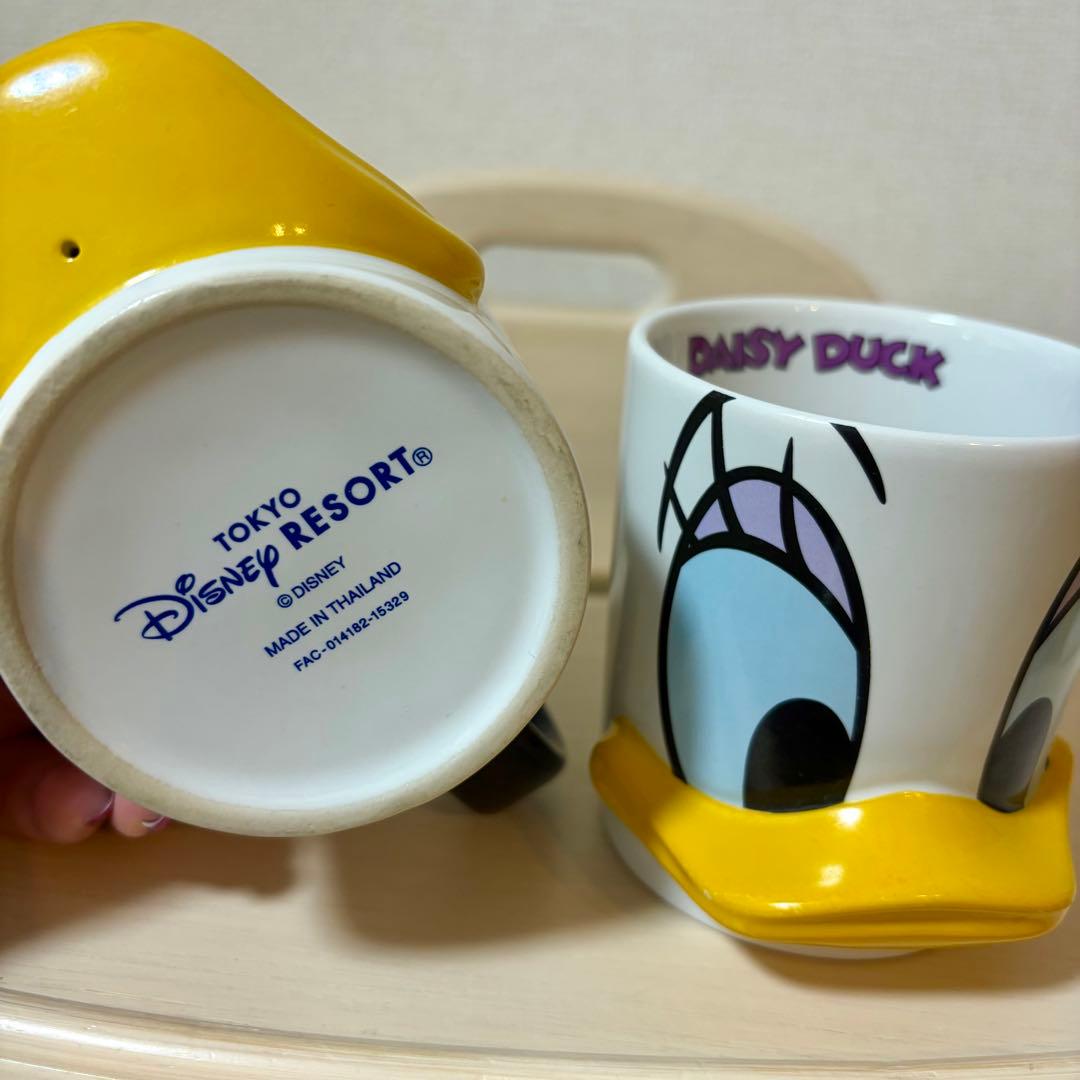 ディズニー ドナルド デイジー マグカップ 2個セット - メルカリ
