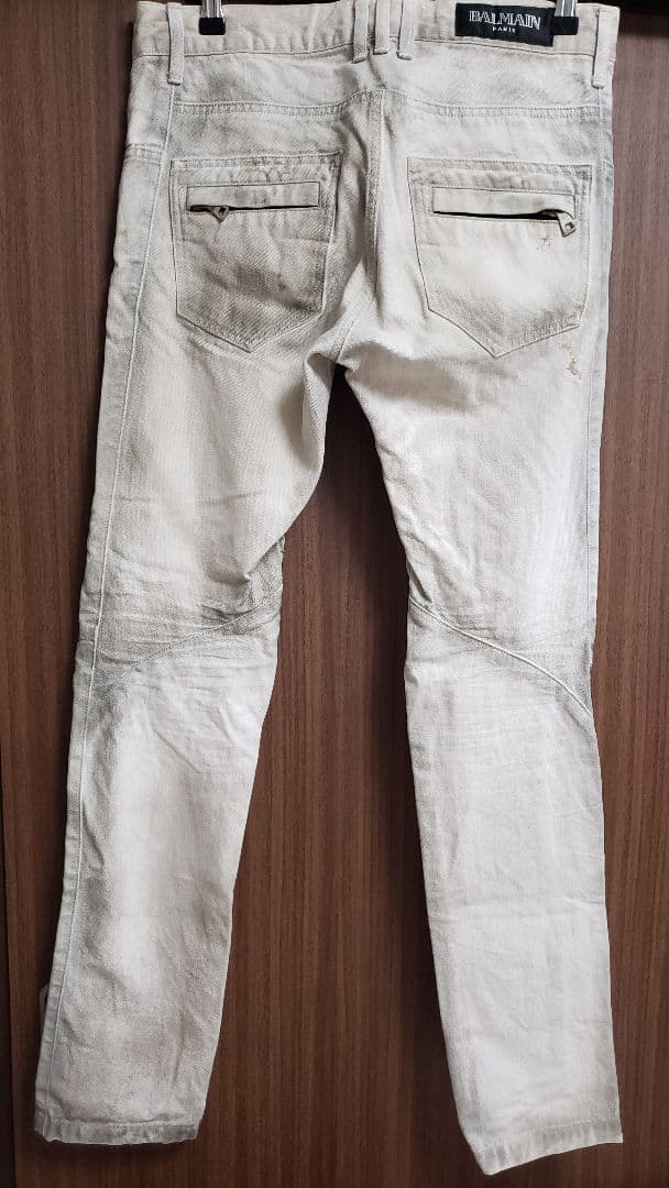 baravan様専用になりますバルマン 加工パンツ - メルカリ