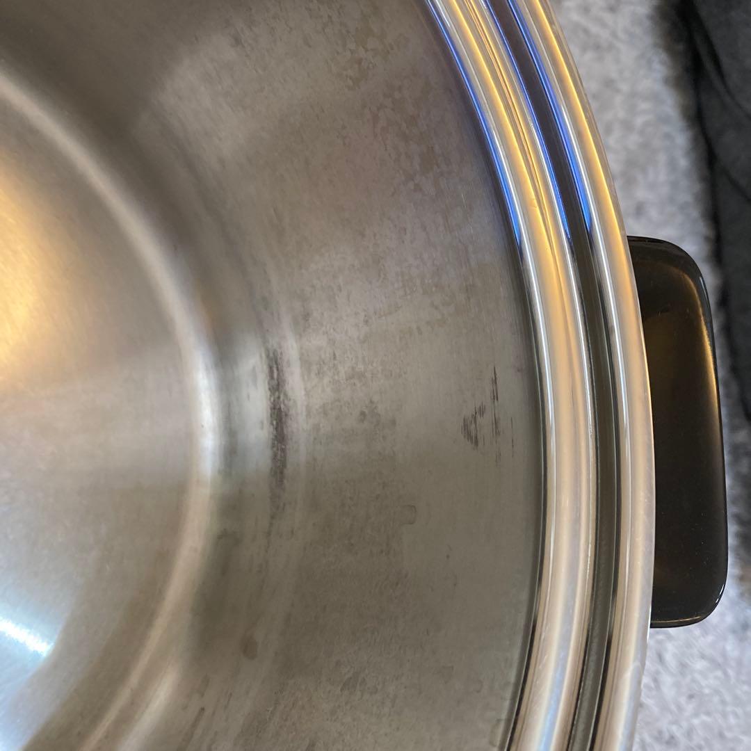 ビタクラフト　蒸し器付き両手鍋　No.5508 7.5ℓ IH不可