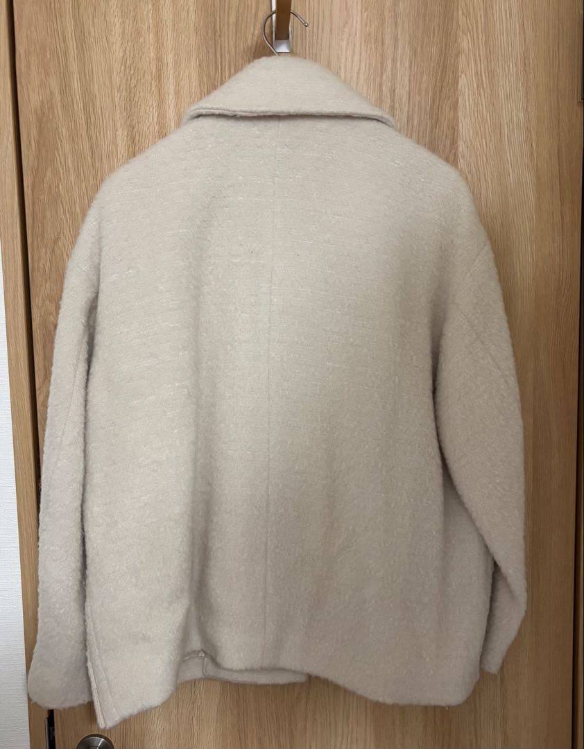 Ron Herman ロンハーマン シャギーショートコート XS ホワイト - メルカリ