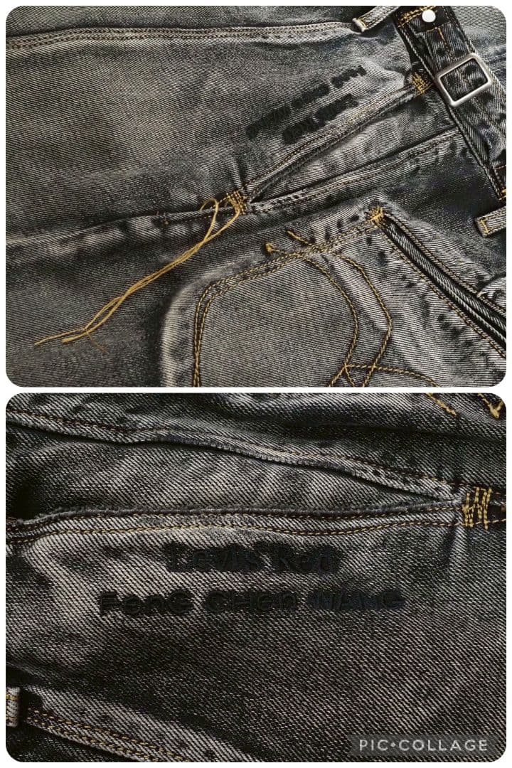 Feng Chen Wang リーバイスレッド ジーンズ W32 L30 美品 - メルカリ