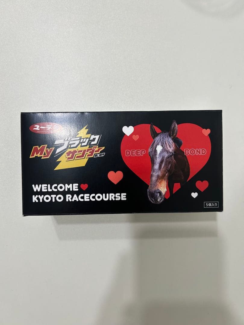 JRA 京都競馬場 Welcomeチャンス ディープボンドブラックサンダー