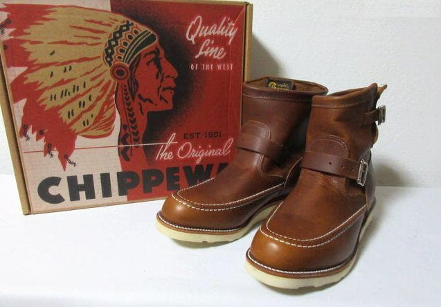 CHIPPEWA チペワ モック エンジニアブーツ ブーツ 1901M08 CHIPPEWA（チペワ） エンジニアブーツ モックトゥ ハイランダー