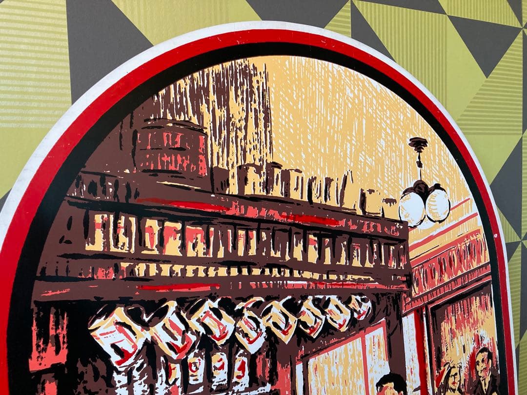 アンティーク 木製 看板 レトロ イギリス 絵画 オブジェ 雑貨 バー