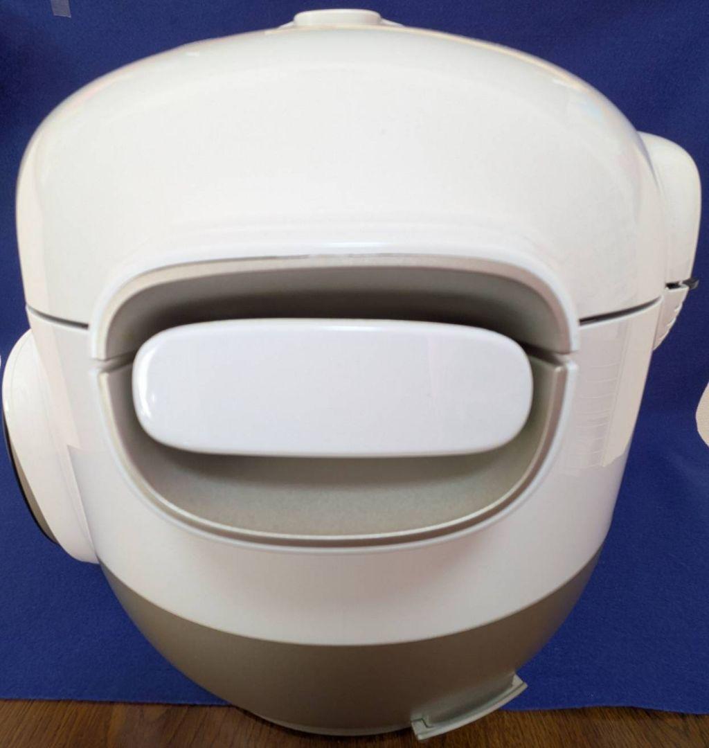 T-fal 電気圧力鍋 Cook4me クックフォーミー ホワイト 蒸し器付き