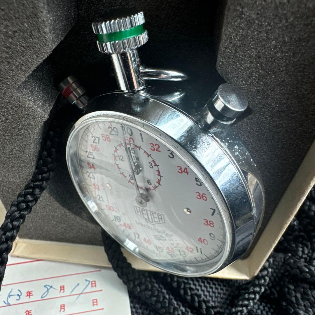 HEUER ホイヤー トラックマスター#32 ストップウォッチ HS8032 - メルカリ