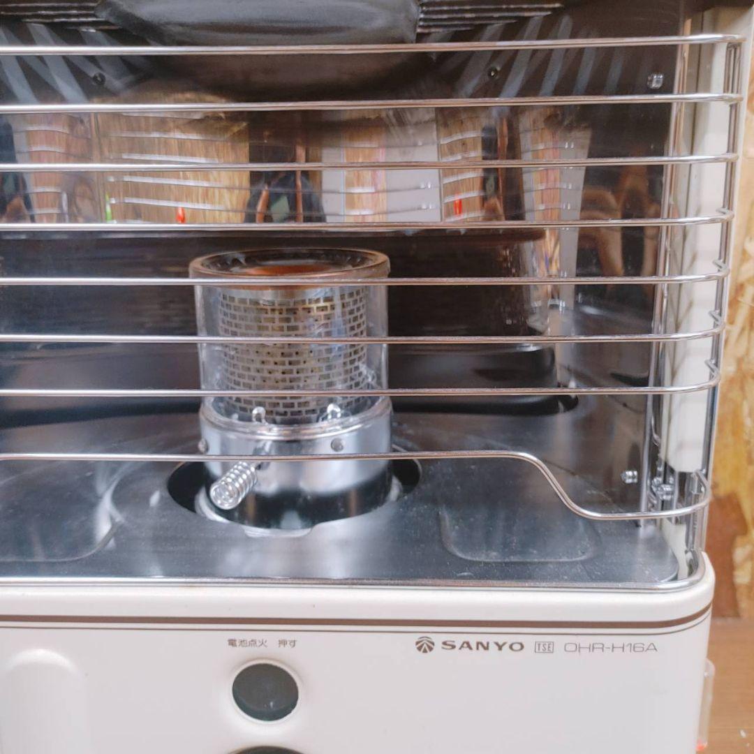 サンヨー 石油 ストーブ 昭和レトロ OHR-H16A - メルカリ
