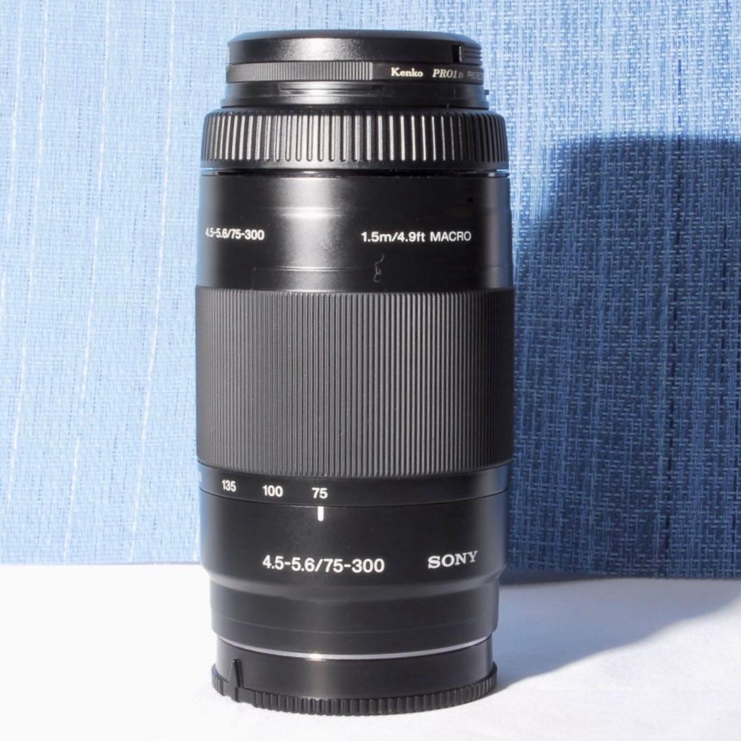 ✨SONY ソニー 75-300mm F4.5-5.6　超望遠ズームレンズ✨