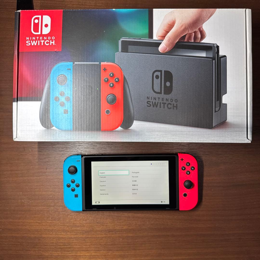 Nintendo Switch 本体 青/赤　ニンテンドースイッチ＋収納ケース 楽天市場】【最安値挑戦中】任天堂 スイッチ 収納BOX レッドxブルー