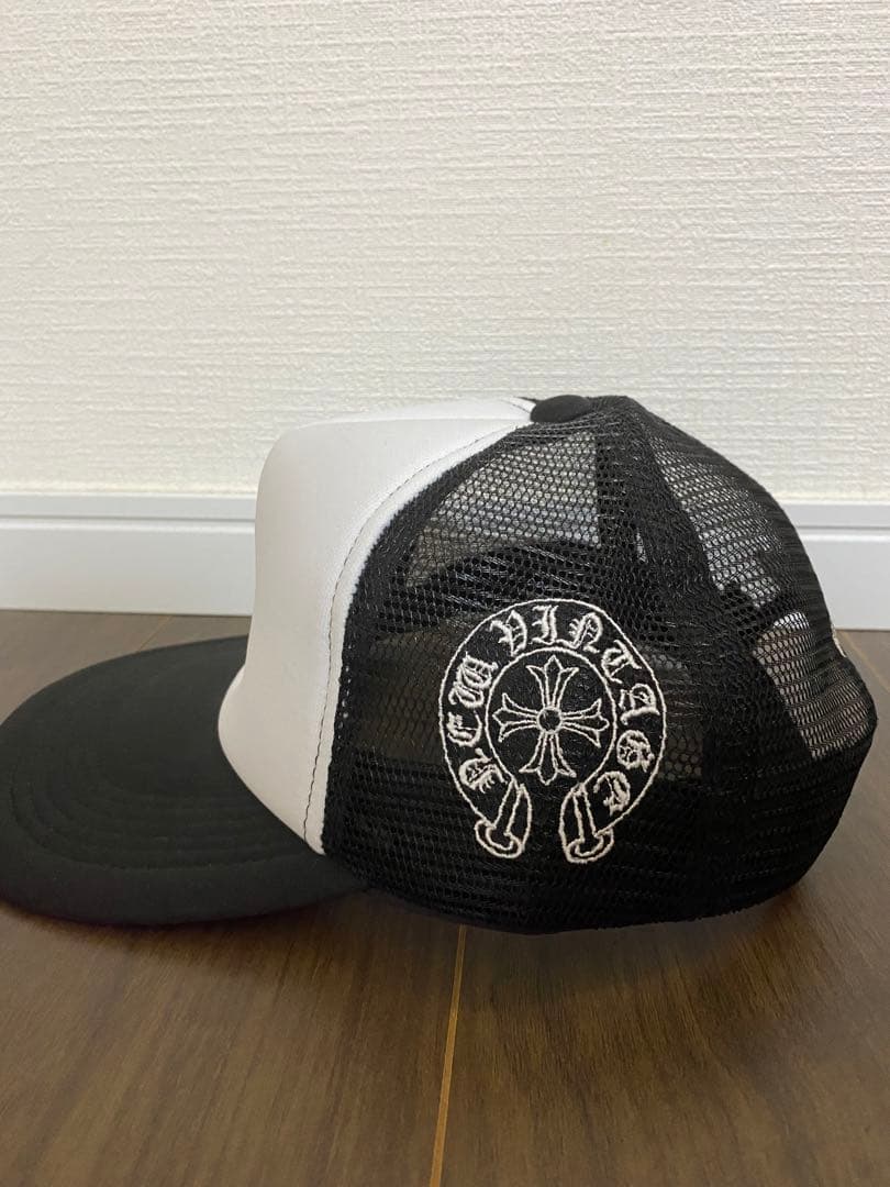 クロムハーツ ニューヨークヤンキース メッシュ トラッカーキャップ