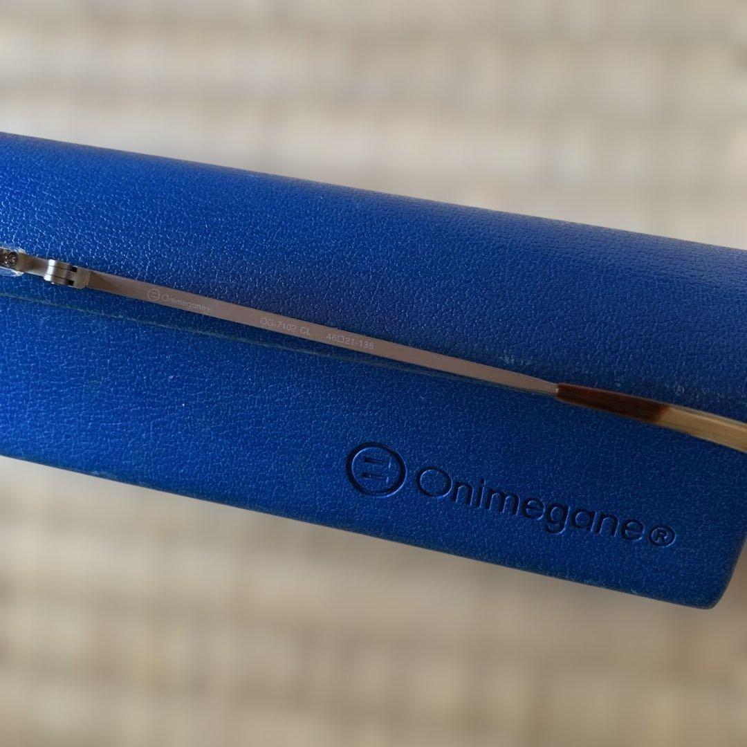 オニメガネ onimegane OG-7102 クリア 八角形 鯖江眼鏡 日本製 - メルカリ