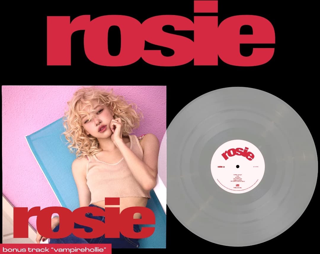 ＋1曲デラックスLP Rose Rosie BLACKPINK 新品 アナログ盤