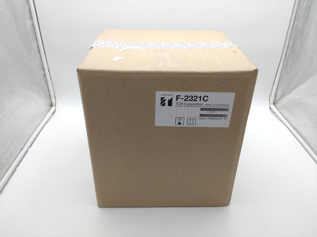 【新品未開封】TOA スピーカー（天井埋込型）30W F-2321C TOA F-2321C TOA 広指向性天井埋込型スピーカー 30W 120W 8Ω L級 M級