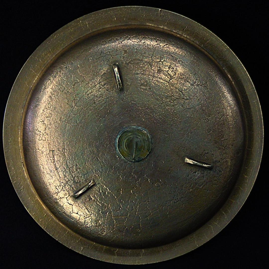 平井鋳造所 砲金鍋 すき焼鍋 1.85kg 在銘 美品 栞 化粧箱に訳有