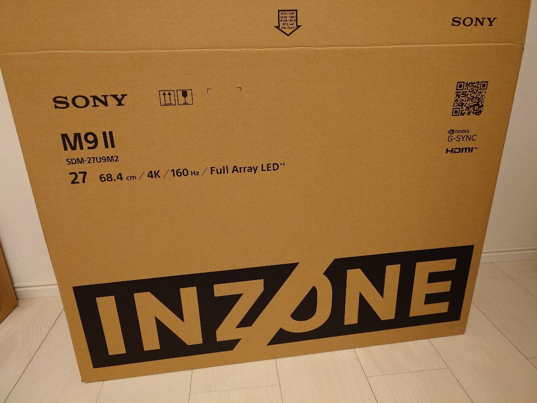 SONY INZONE M9 II 27インチ 4K モニター 付属品完備 l_K0001655207.jpg