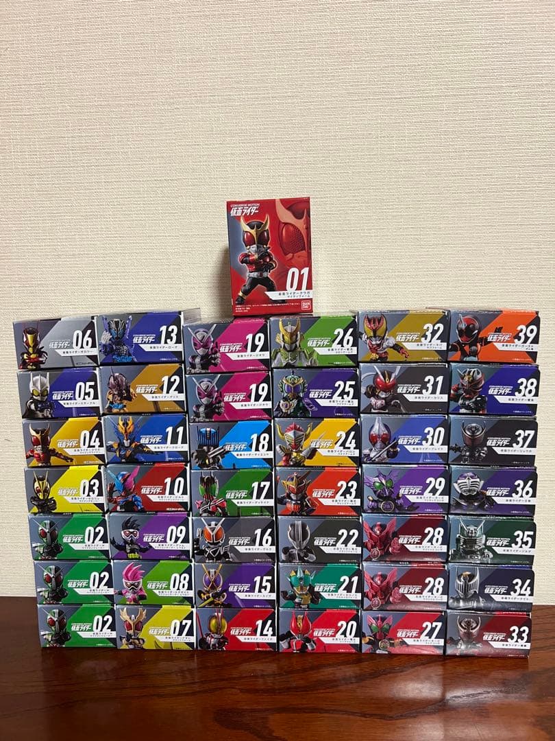 コンバージモーション仮面ライダー1〜39までシークレット含む42体セット コンバージモーション仮面ライダー1〜39までシークレット含む42体セット