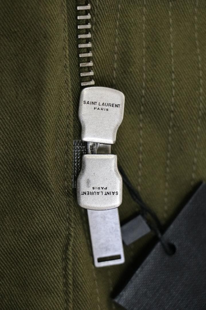 新品未使用 19aw saint laurent parisムートンコートカーキ - メルカリ