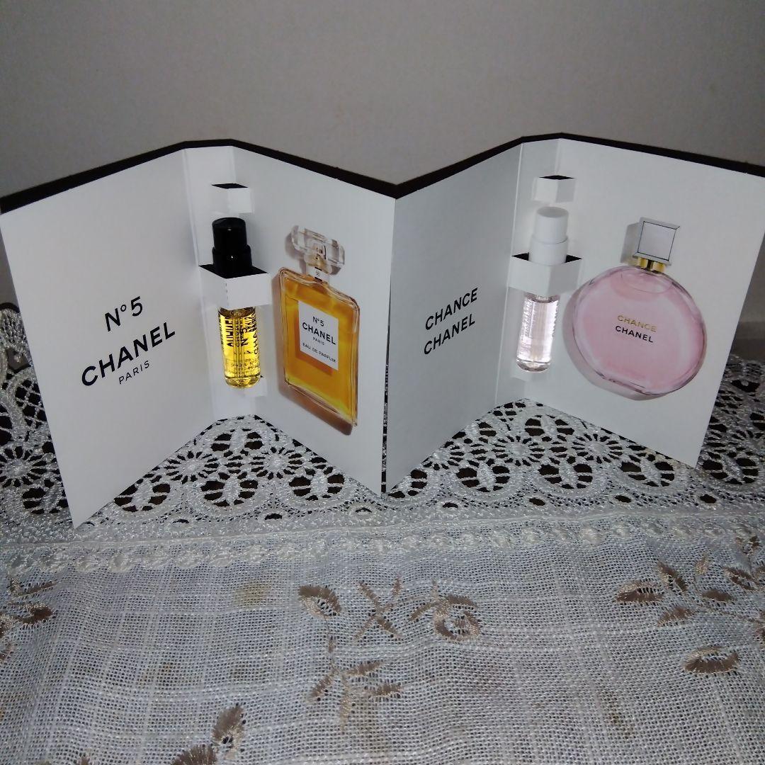 最終セール†シャネル†大人気N°5 &チャンス 香水サンプルセット新品
