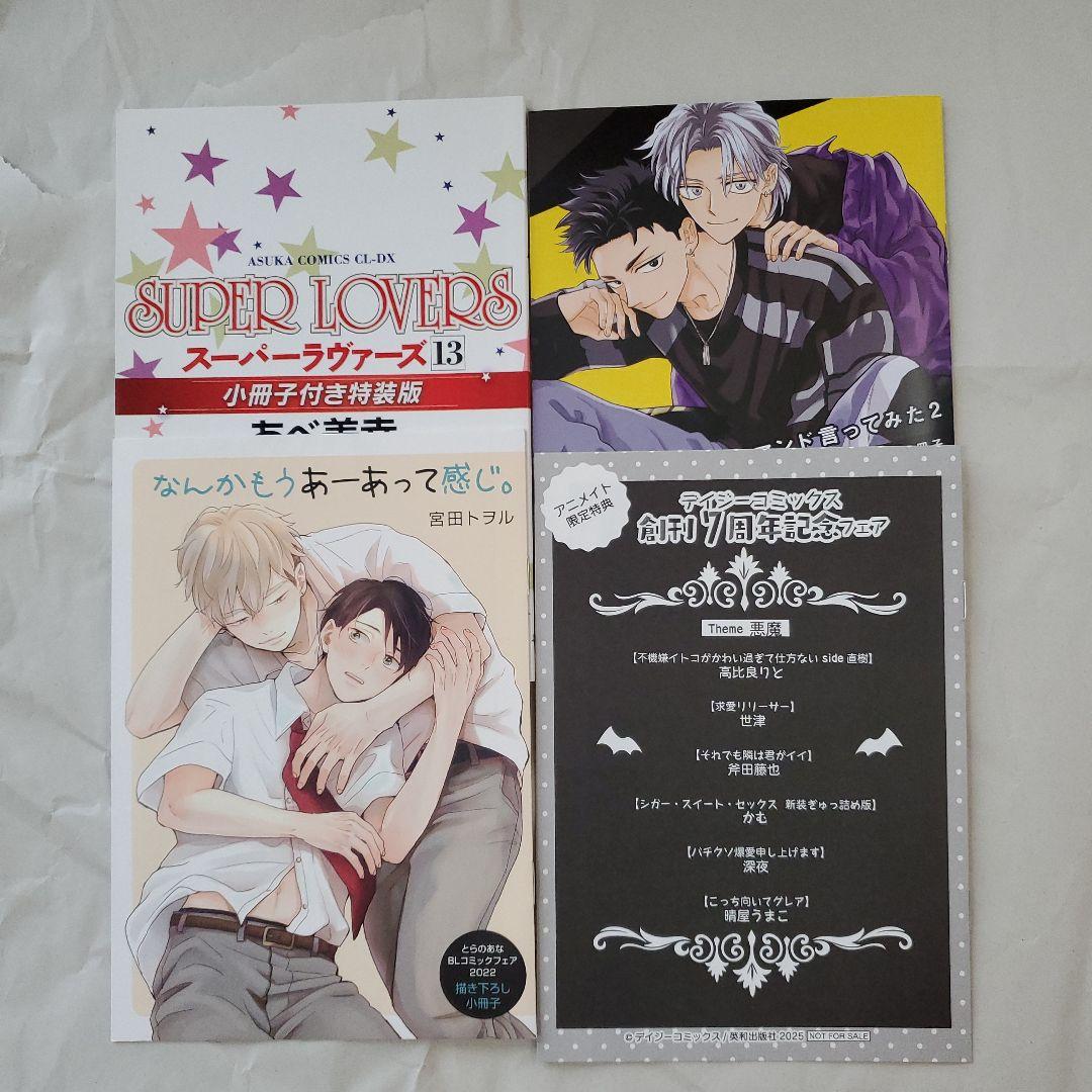 BL漫画 特典 小冊子 リーフレット ペーパー - メルカリ