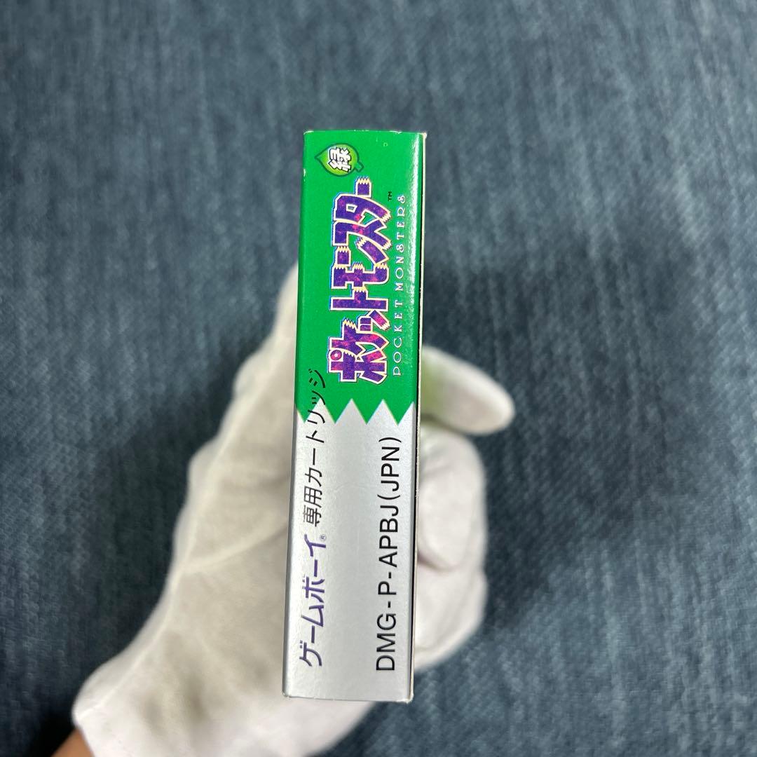 新品未開封 ポケットモンスター緑 ゲームボーイソフト ポケモン希少