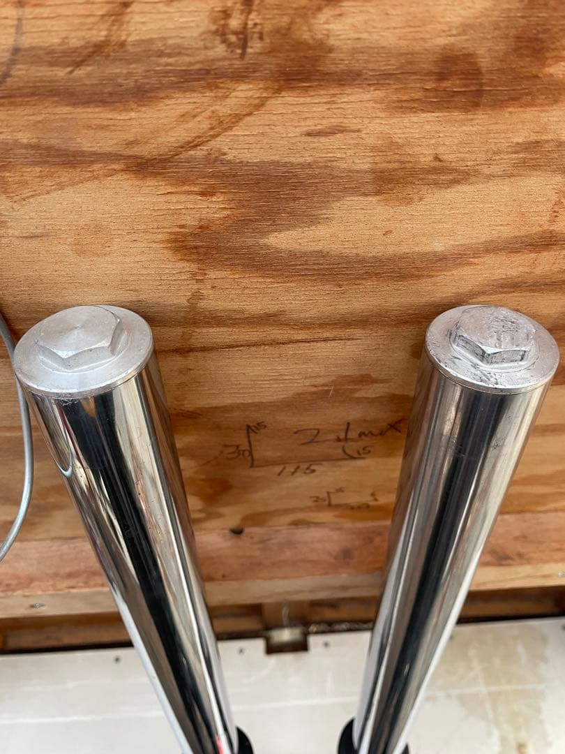 送料無料・美品〗XJR400 4HM純正フロントフォーク実働車取り外し最終値