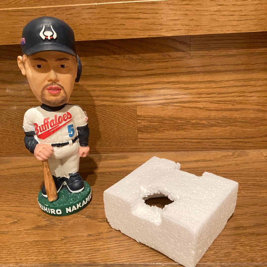 近鉄バファローズ 中村紀洋 ボブルヘッド人形 - メルカリ