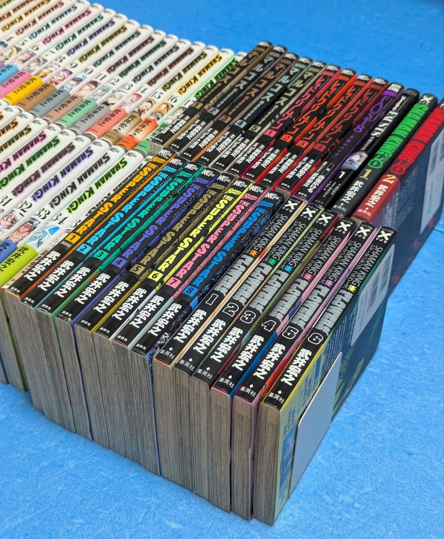 初版・帯付き多数】シャーマンキング 全巻1〜35巻 ＋α 関連 計62冊セット
