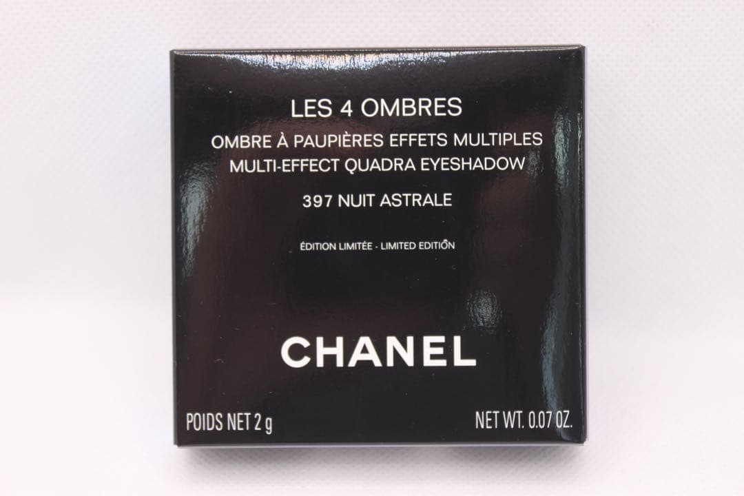 限定色】CHANELレ キャトルオンブル397ニュイ アストラル アイシャドウ