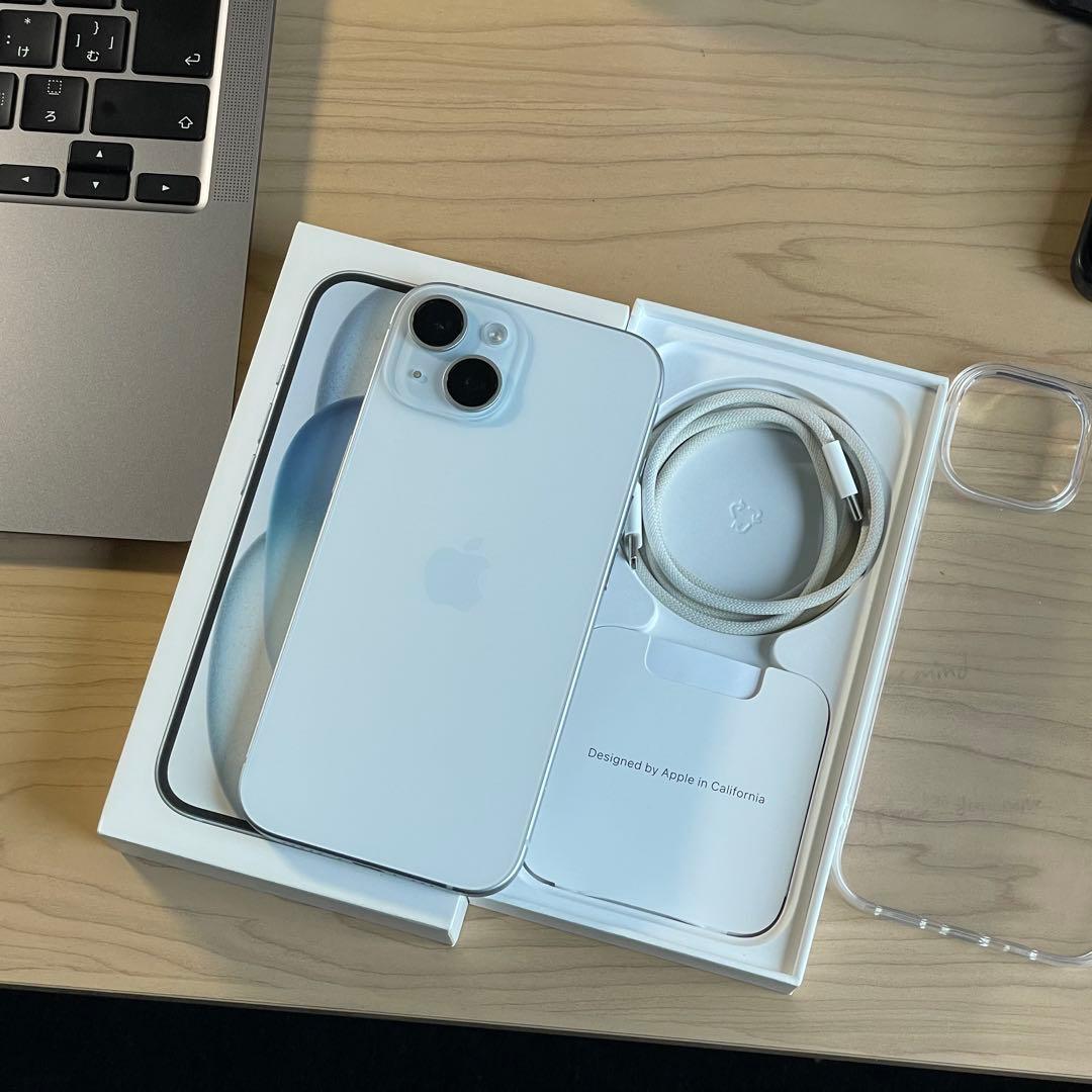 iPhone 15 | 128GB | ブルー | SIMフリ iPhone 15 128GB - ブルー（SIMフリー）[整備済製品] - Apple（日本）