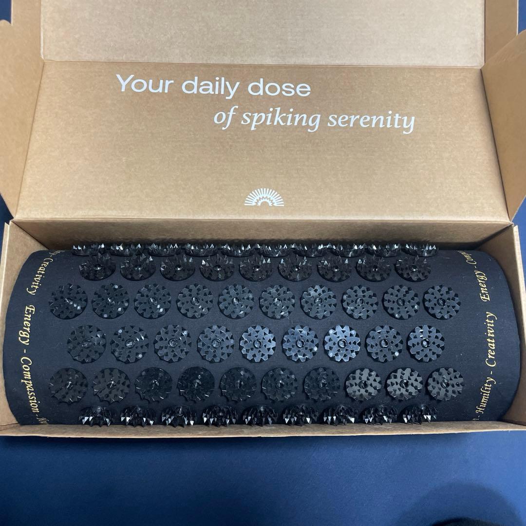 shakti シャクティ クラシック ピロー オリジナル 黒 black マット Shakti Classic Acupressure Mat – Shakti Japan