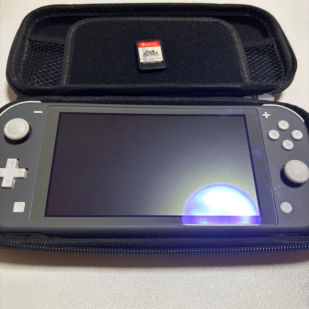 Switchライトと大乱闘スマッシュブラザーズとケース付き - メルカリ