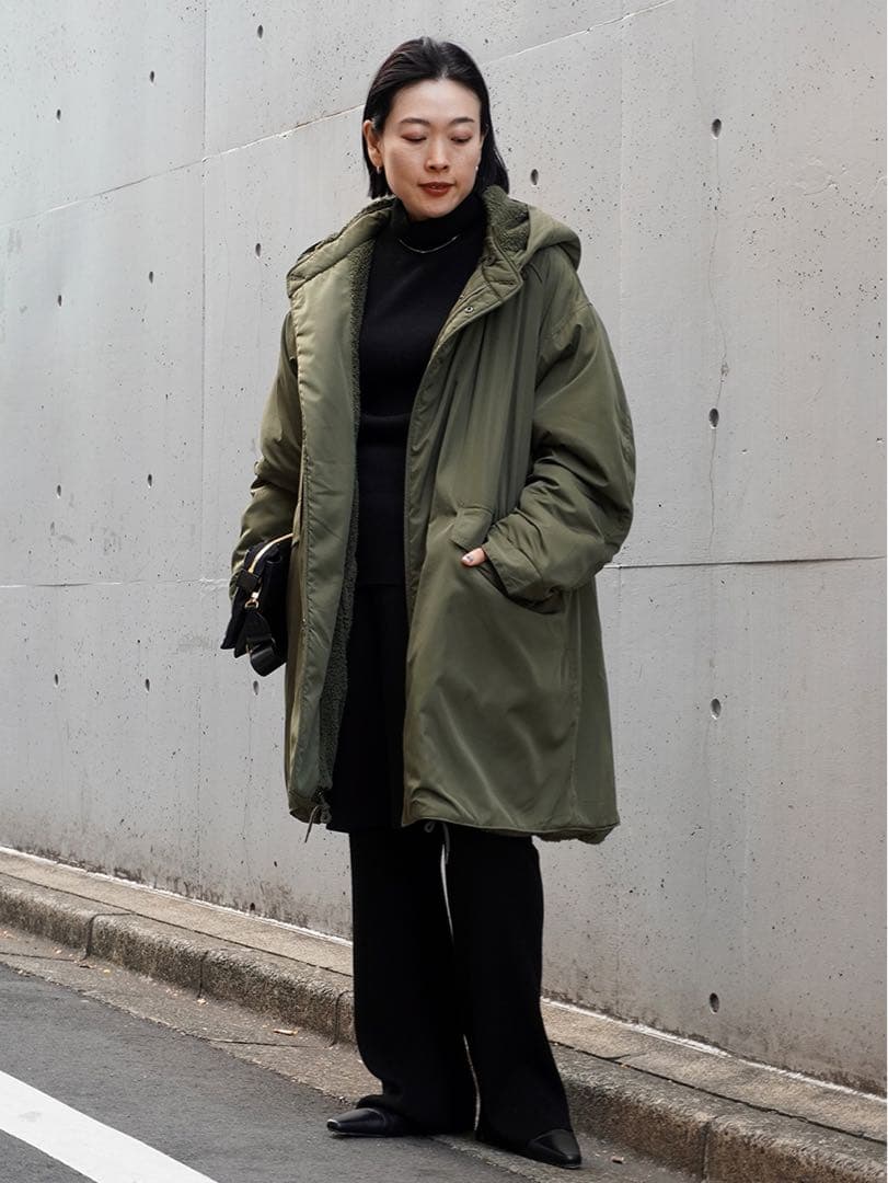 新品タグ付☆AP STUDIO☆アーミーツイル別注リバーシブルコート - メルカリ