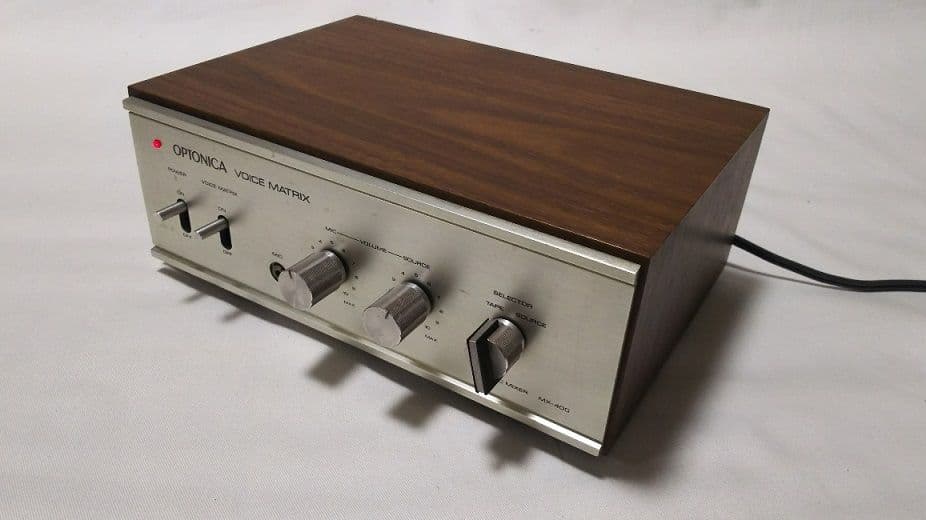 SHARPアンプ　ボイスマトリックスアンプ　OPTONICA MX-400 SHARPアンプ ボイスマトリックスアンプ OPTONICA MX-400