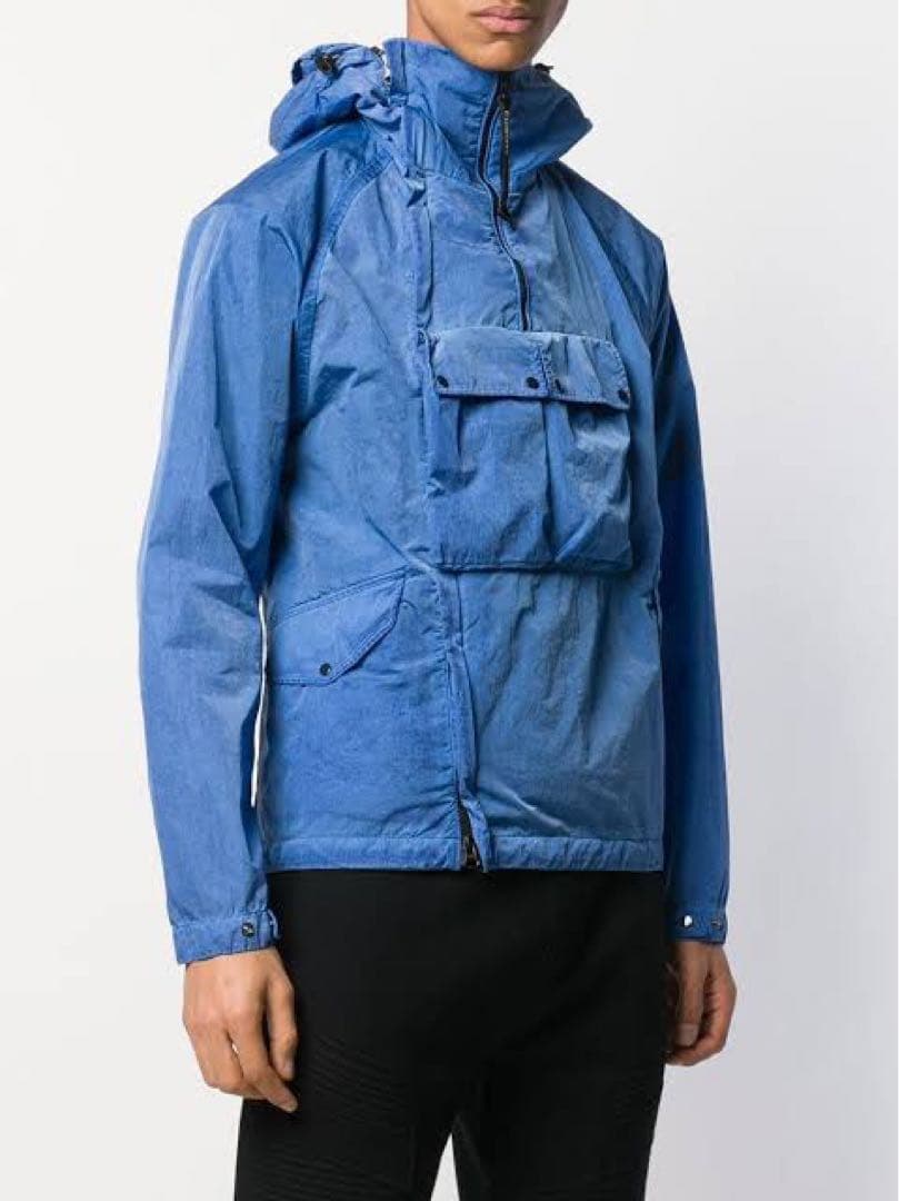 ジャケット・アウター C.P Company Chrome Re-ColourGoggleJacket Very Goods | Chrome Re-Colour Goggle Jacket In Dutch Blue | C.P.