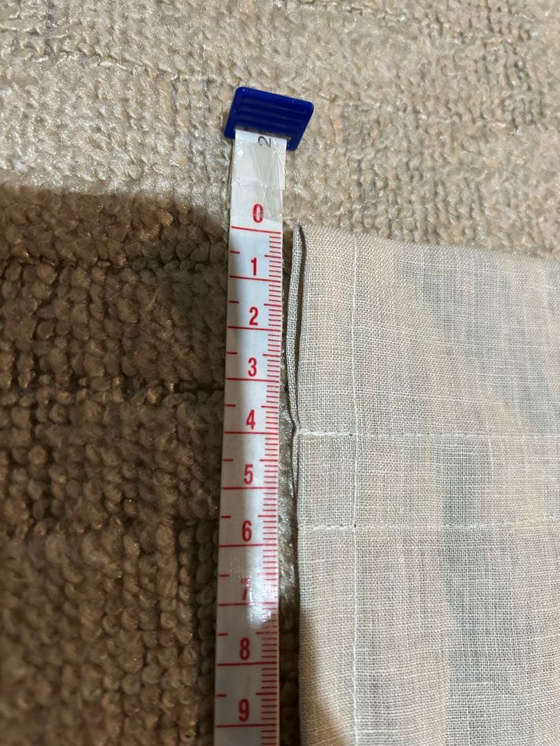 「かすみページです！！！」生成色とオフとペパーミントのポジャギ