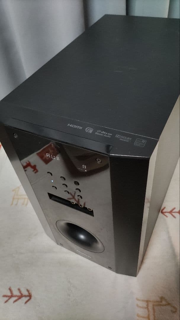 サラウンドアンプ内蔵サブウーファー Pioneer SX-SWR1 リモコン付属