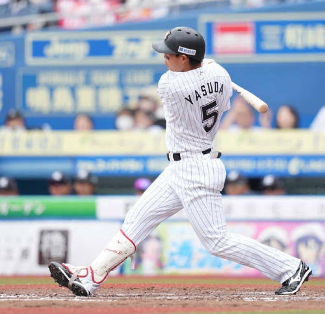 プロ使用品】安田尚憲 千葉ロッテマリーンズ スパイク ミズノプロ 支給