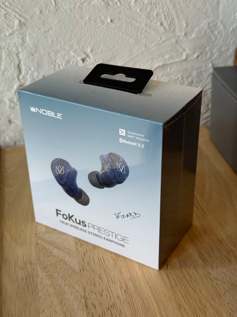 《新品未開封》イヤホンNOBLE FoKus PRESTIGE