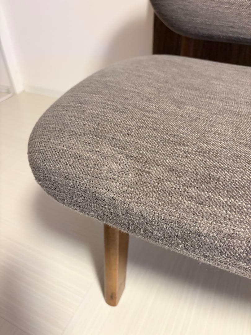 ニトリ リラックスワイド チェア ブラウン 一脚