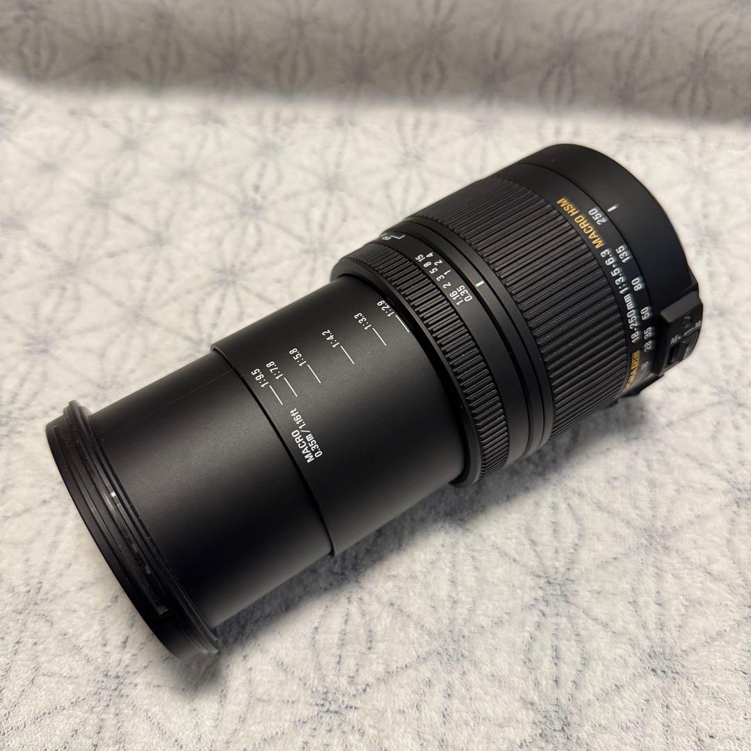 【動作異常無】18-250mm F3.5-6.3 DC MACRO OS HSM